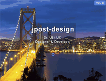 Tablet Screenshot of jpost-design.com